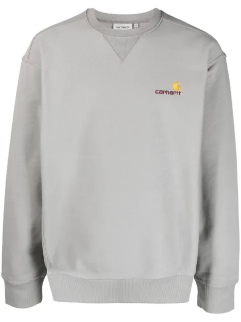 Carhartt WIP logo-embroidered cotton sweatshirt 