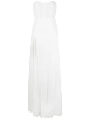 Sachin & Babi Alana floral-appliqu Mini Dress | White | FARFETCH