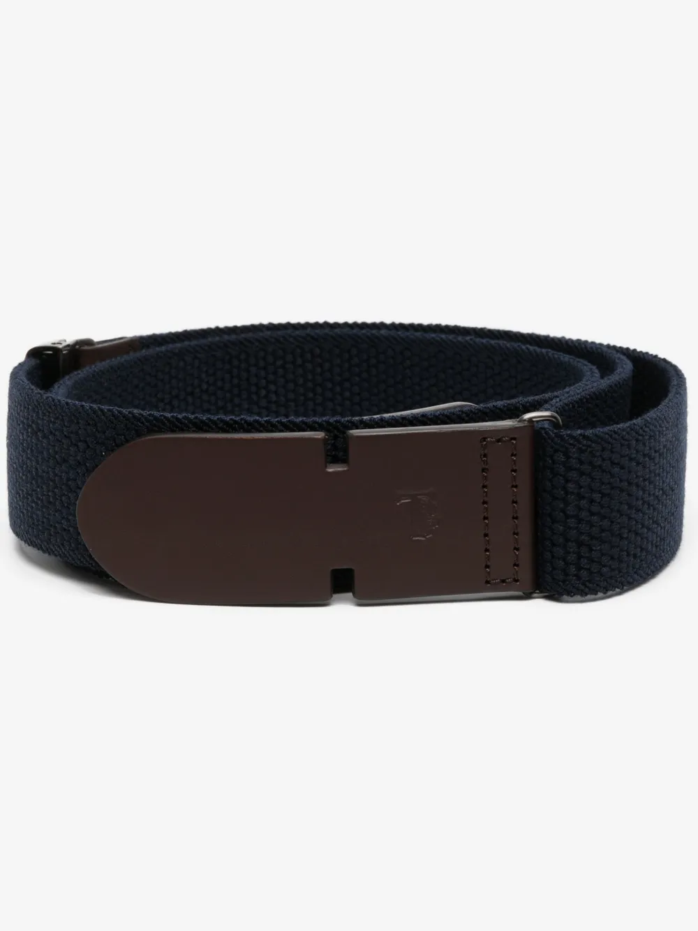 Tod's Greca pebbled-texture belt | Blue | Image 1