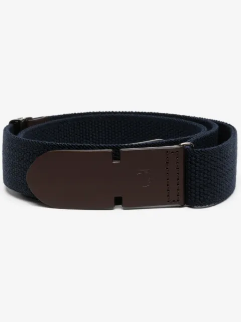Tod's Greca pebbled-texture belt