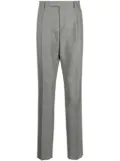 Lardini pressed-crease tailored trousers - Black