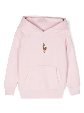 POLO RALPH LAUREN KIDS Polo Pony パーカー | ピンク | FARFETCH JP