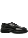 Doucal's leather Derby shoes - Black