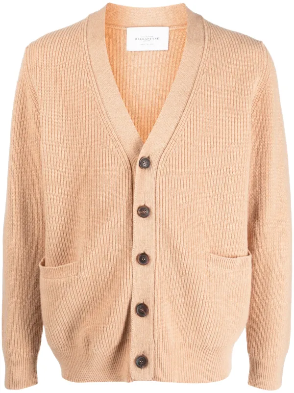 Men v hot sale neck cardigan