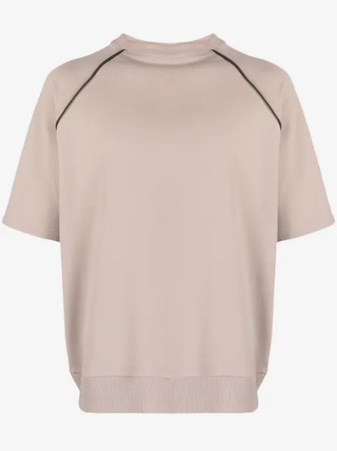 Alchemy raglan-sleeves cotton-blend T-shirt