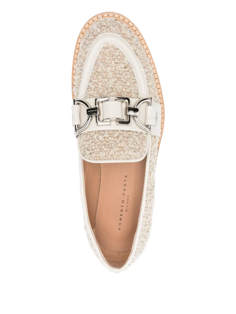 Roberto Festa Adelle Loafers In Neutral