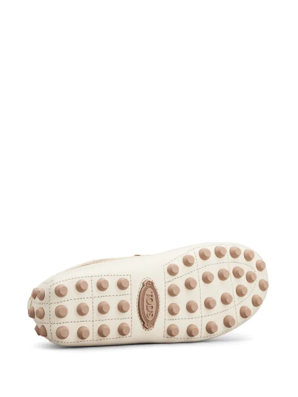Tod's Gommino Macro 52k Leather Loafers | Neutrals | FARFETCH