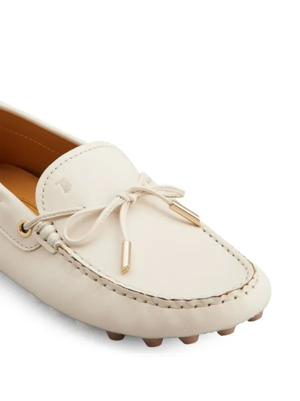 セール★Tod's GOMMINO MACRO Tod's Gommino Macro 52k Leather Loafers | Neutrals | FARFETCH