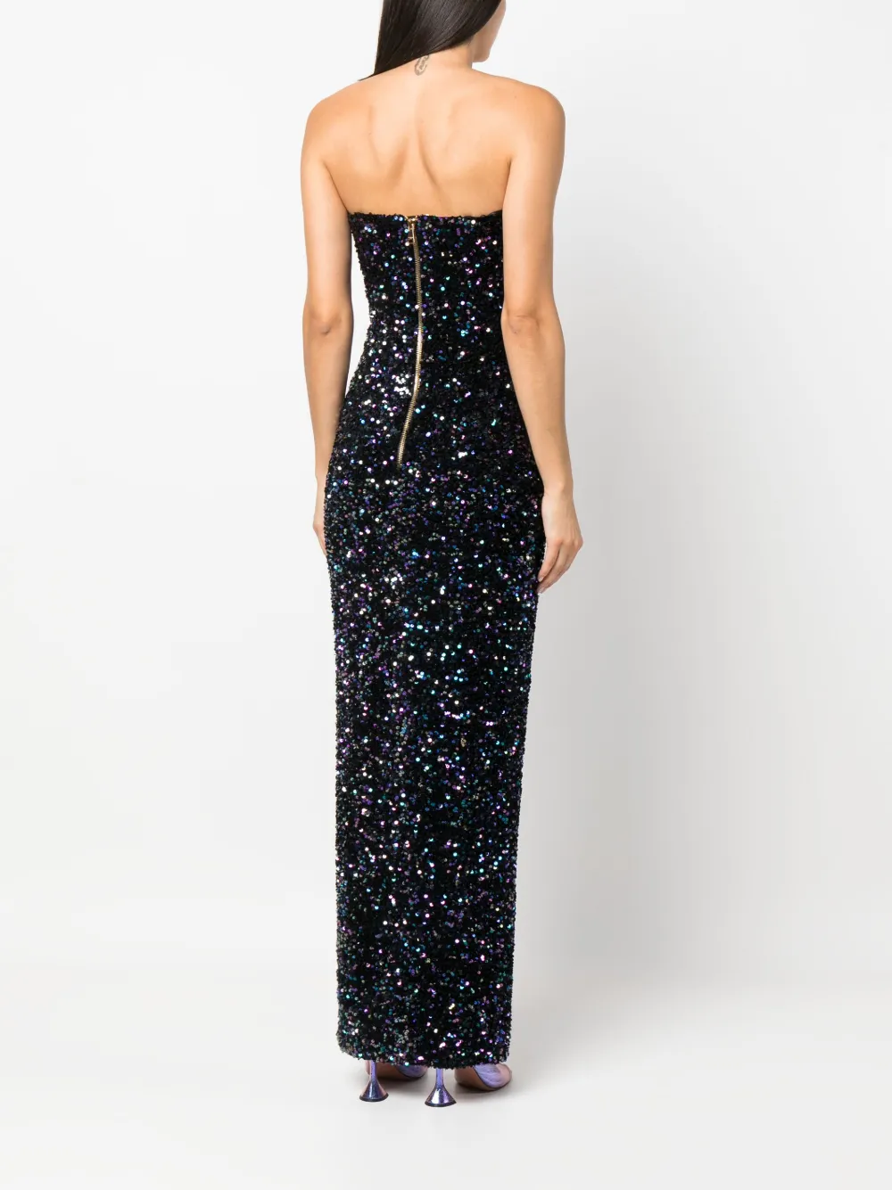 Balmain Abendkleid mit Pailletten | Kleidung | Image 4