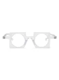 VAVA Eyewear BL0038 transparent square-frame glasses - CRYSTAL MATT