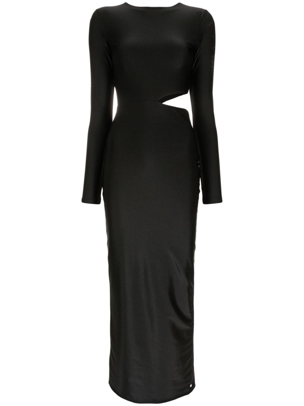 Lethicia Bronstein Abito lungo Sophia con cut-out - Nero