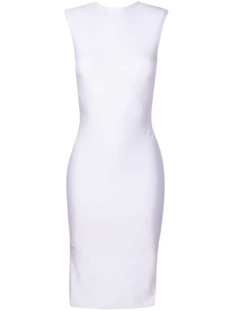 Gracie V-back midi dress