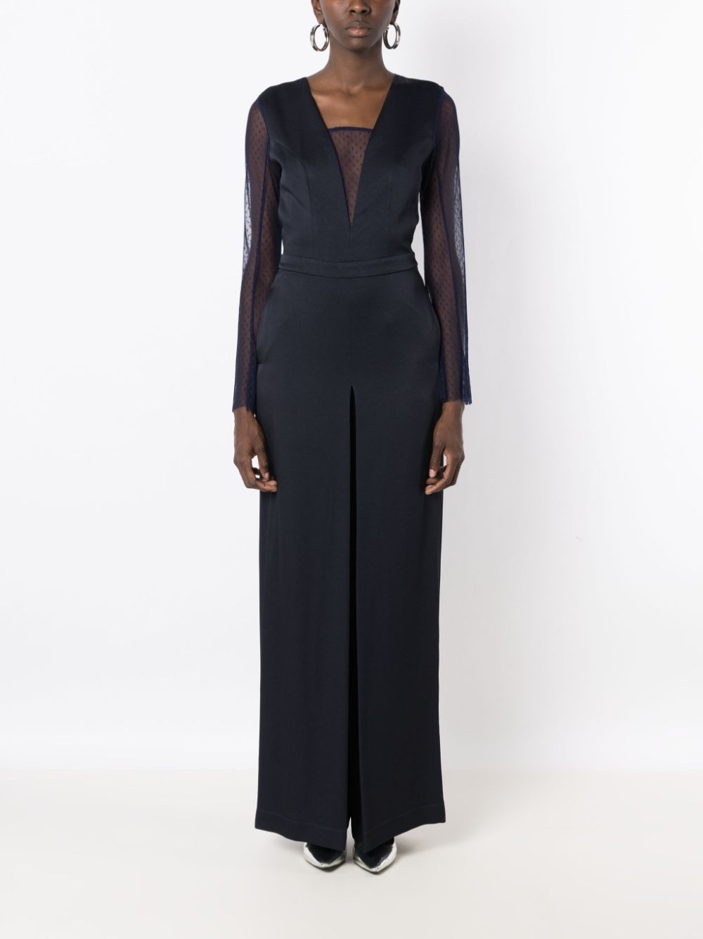 Lethicia Bronstein Jumpsuit met lange mouwen - Blauw