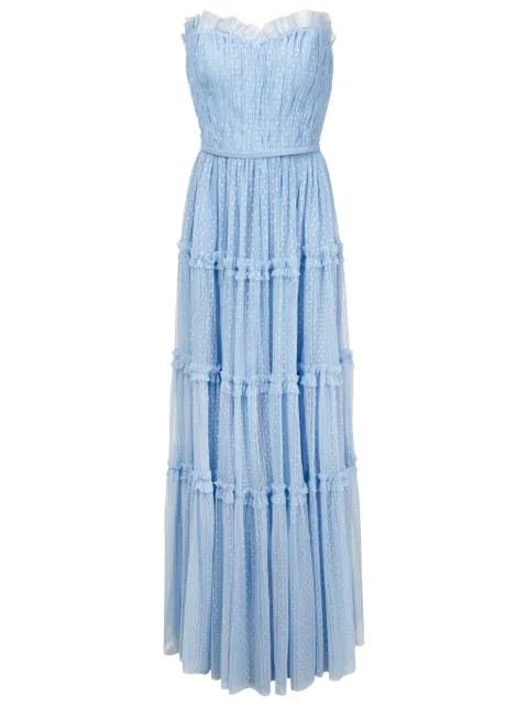 Lethicia Bronstein Isabela strapless tulle gown