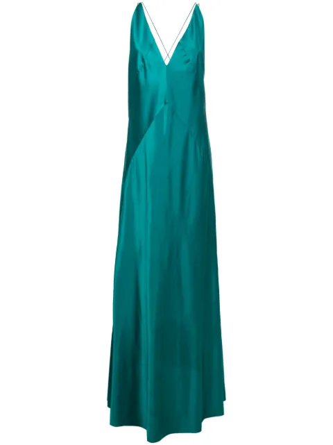Lethicia Bronstein Lethicia satin gown 