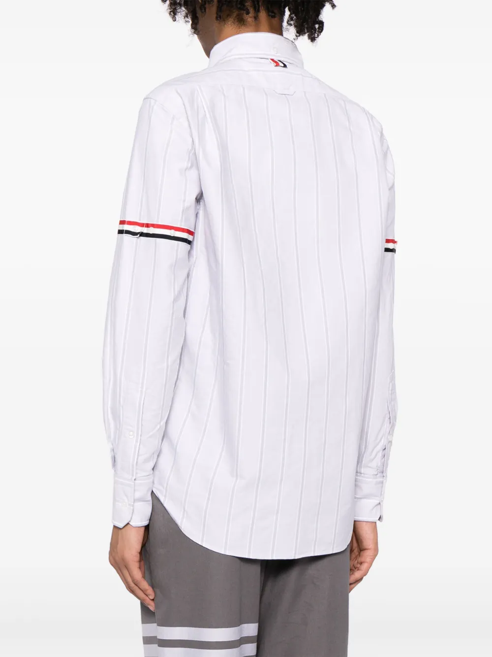 Thom Browne Katoenen overhemd Grijs