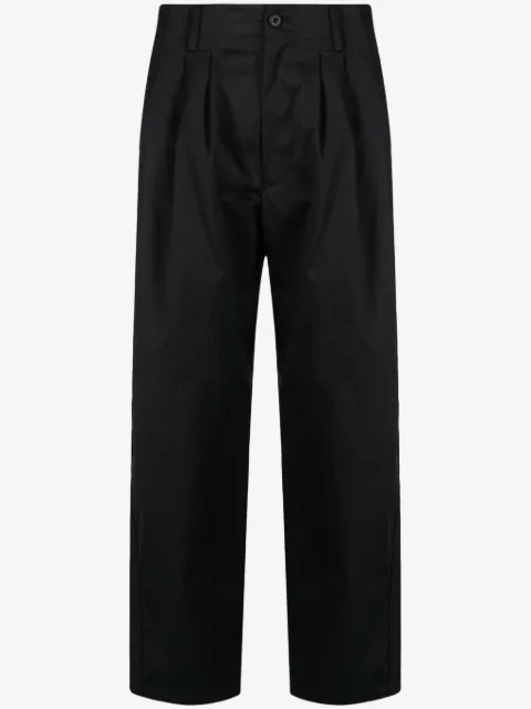 Yohji Yamamoto x New Era pleat-detail trousers