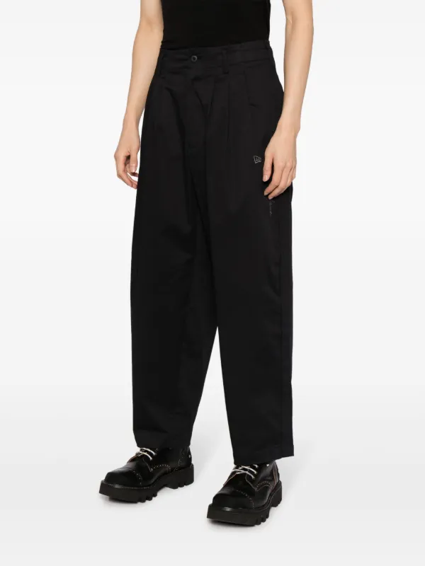 Yohji Yamamoto x New Era pleat-detail Trousers - Farfetch