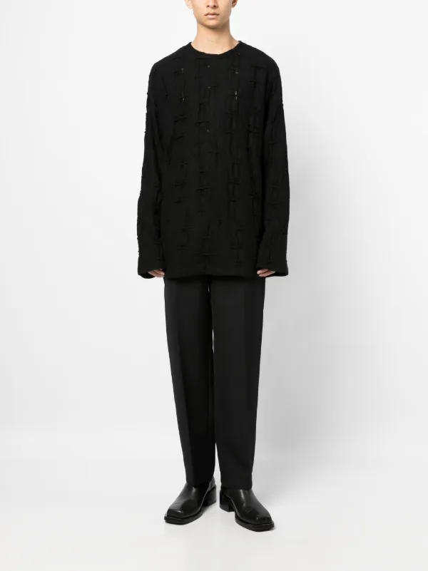 Yohji Yamamoto パーフォレーテッド プルオーバー - Farfetch