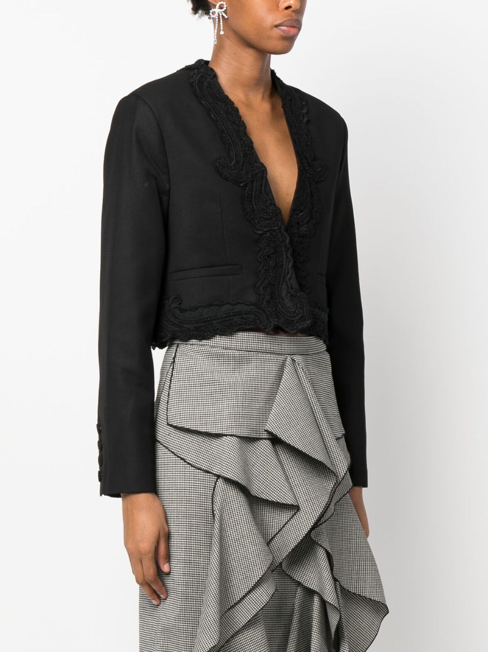 Sea Aerin Cropped Blazer Farfetch