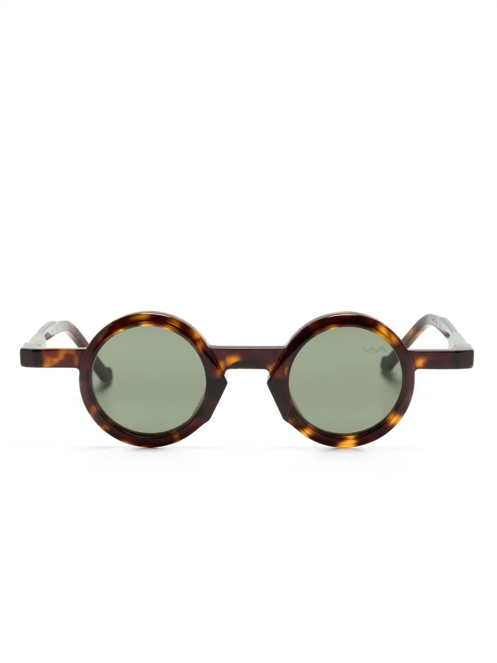 VAVA Eyewear WL0056 round-frame sunglasses | Brown | Image 1
