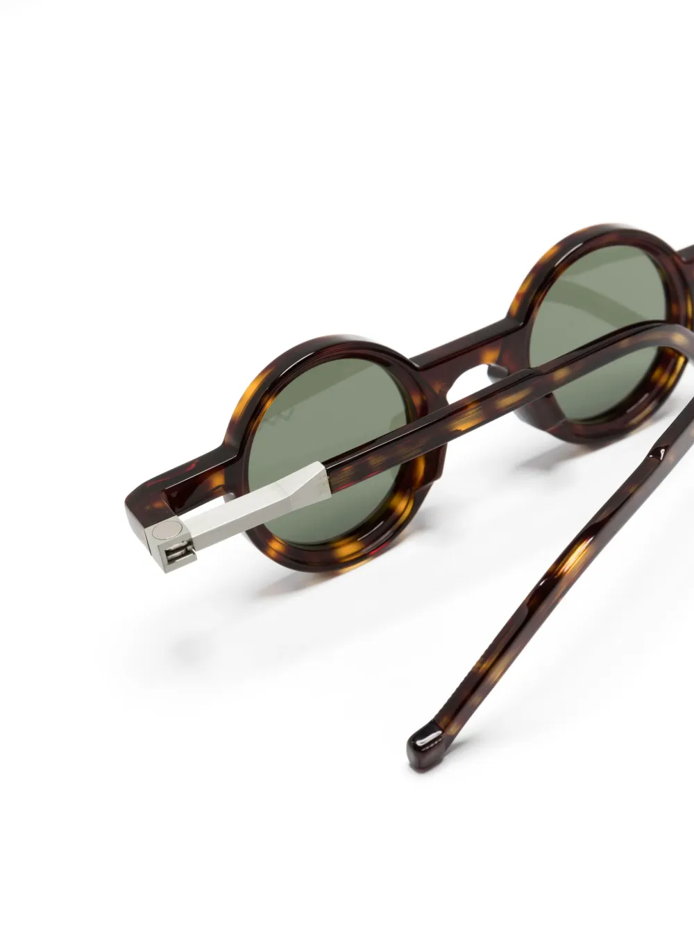 VAVA Eyewear WL0056 zonnebril met rond montuur Bruin