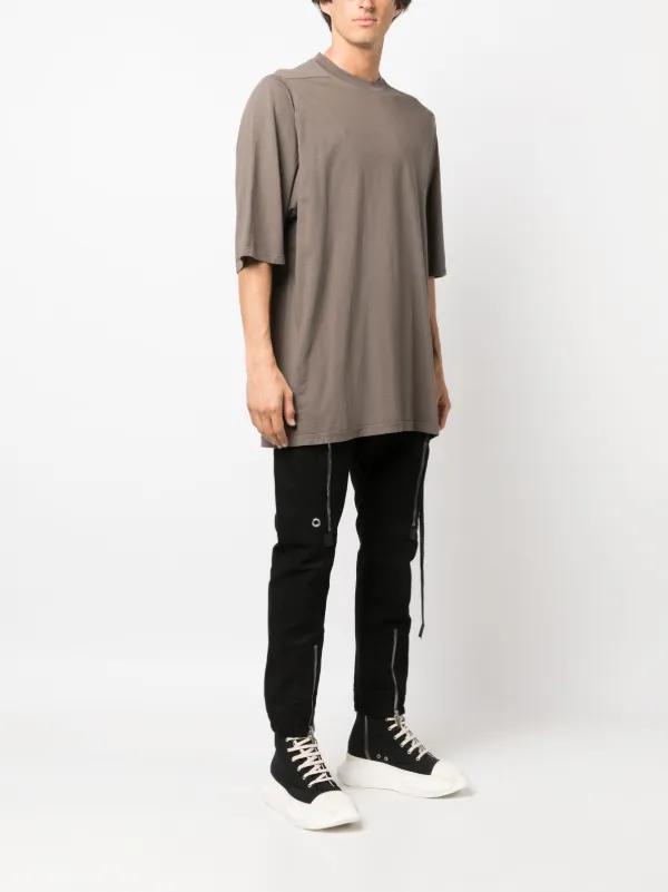 Rick Owens DRKSHDW クルーネック Tシャツ | ブラウン | FARFETCH JP