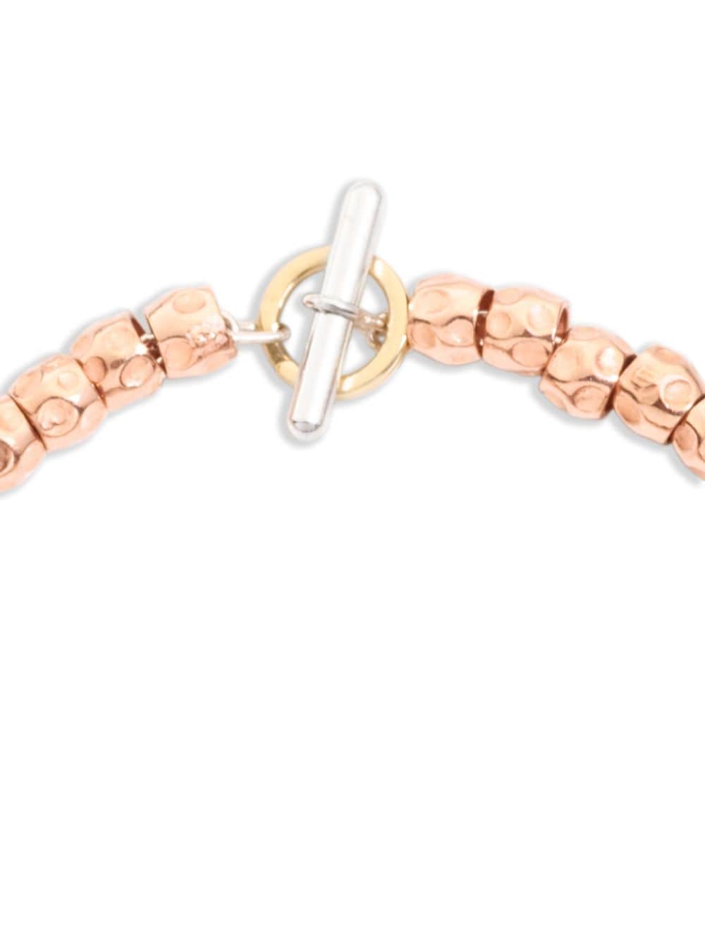 Shop Dodo 9kt Rose Gold Granelli Bracelet