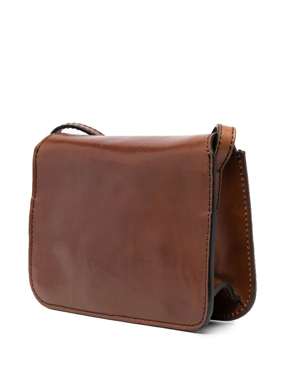 The Bridge Crossbodytas met logoprint Bruin