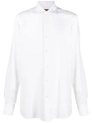 TOM FORD トム・フォード ロングスリーブ シャツ | ホワイト | FARFETCH JP