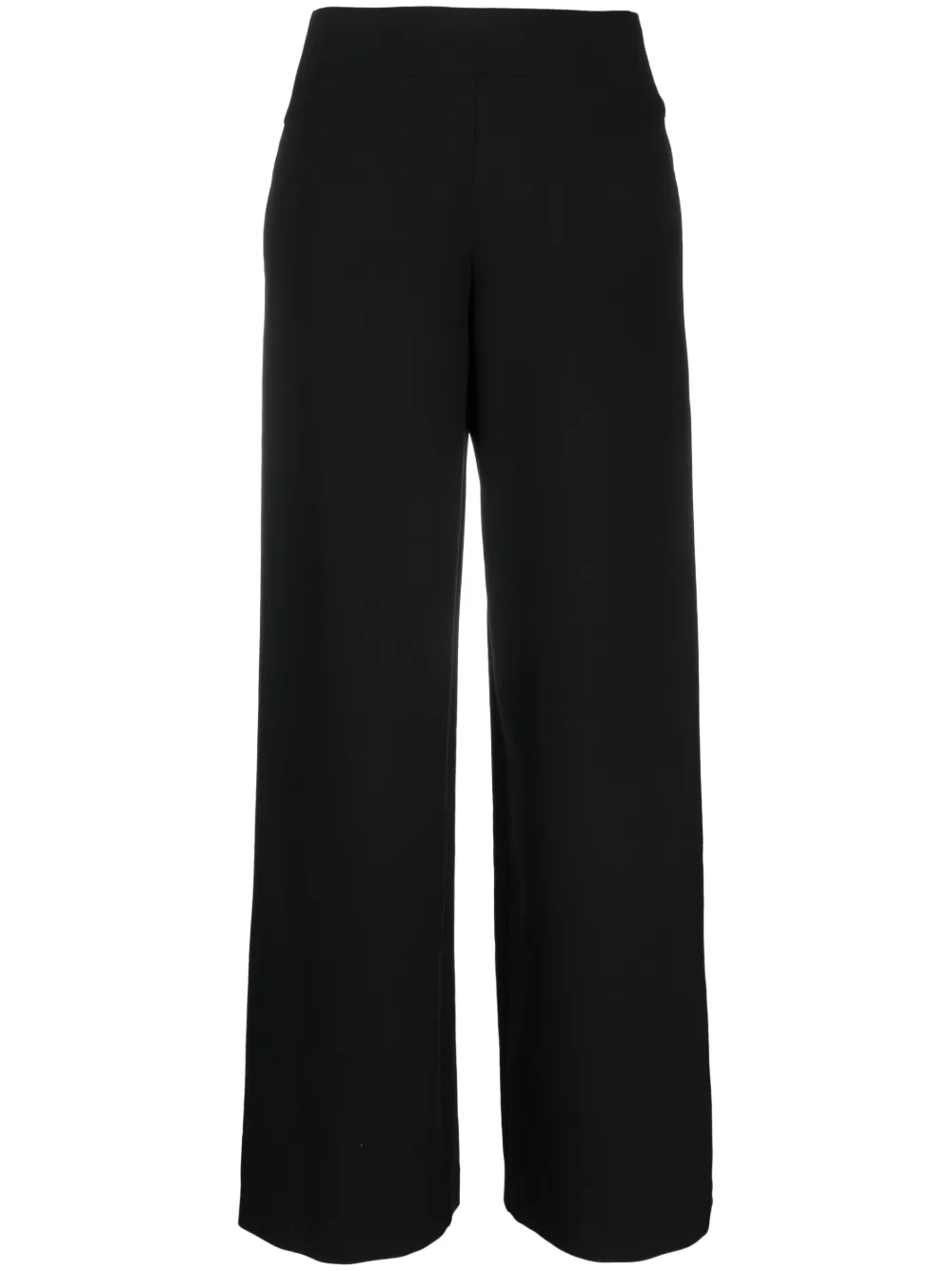 Apc High-waist Straight-leg Trousers In Black