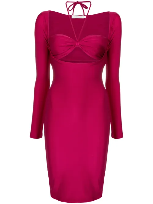 Robe mi-longue Marylin à manches longues - Lethicia Bronstein - Modalova