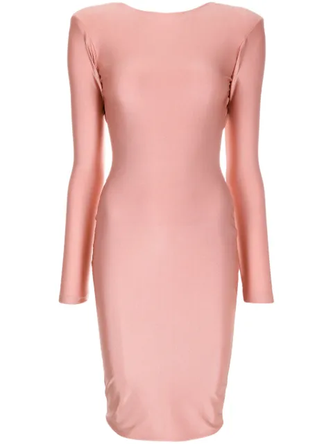 Lethicia Bronstein Gracie metallic-sheen dress