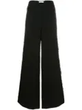 Lethicia Bronstein Kelly lace-panel palazzo trousers - Black