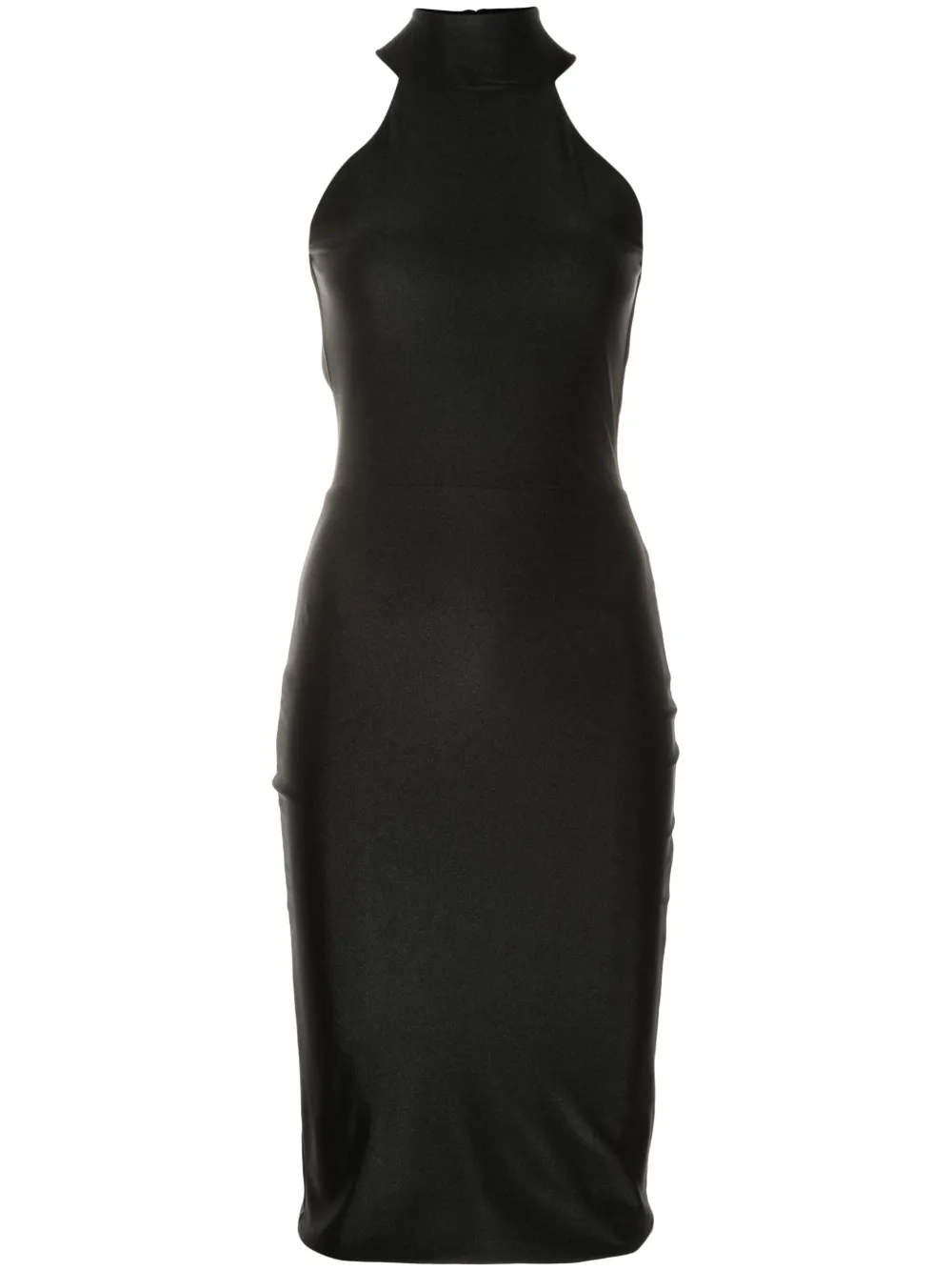 Lethicia Bronstein robe mi-longue Audrey à col montant | noir | Image 1
