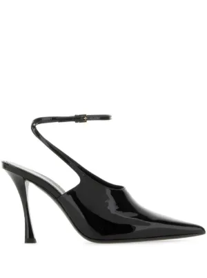 GIVENCHY｜PUMPS(HEELS) (BE3083E1T7 001) Givenchy 95mm Sculpted Patent Leather Pumps | Black | FARFETCH