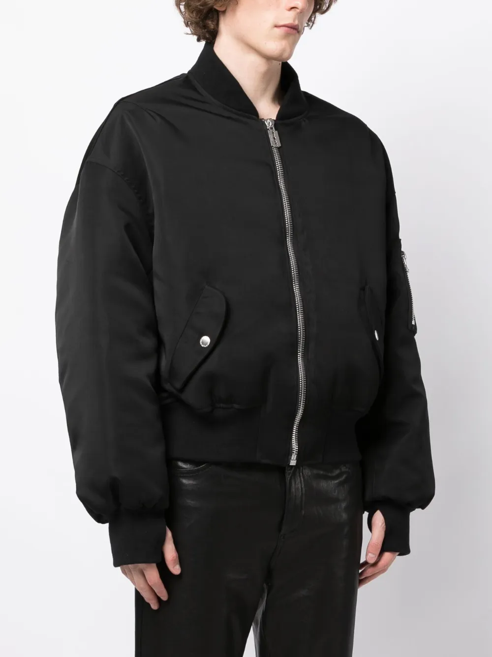 Stolen Girlfriends Club Baltimore zip-up bomber jacket | Smart Closet