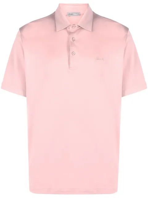 Herno Poloshirt mit Logo-Stickerei