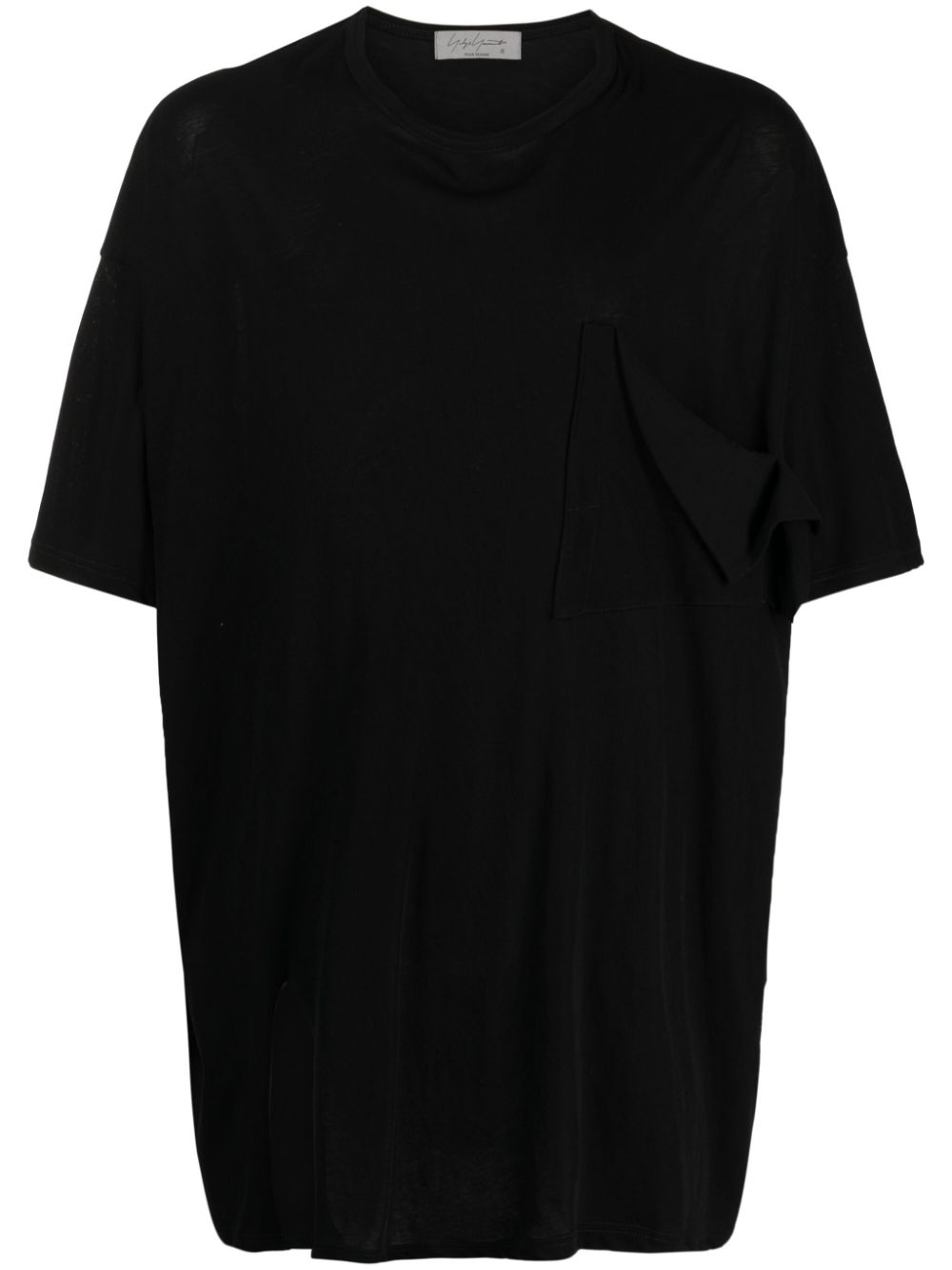 Yohji Yamamoto round-neck cotton T-shirt - Black