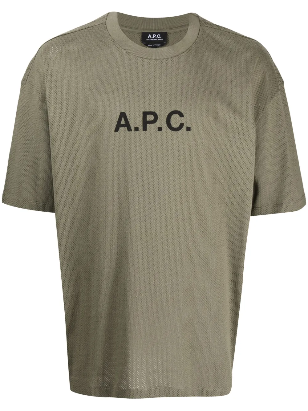 A.P.C. Moran logo-print T-shirt – Green