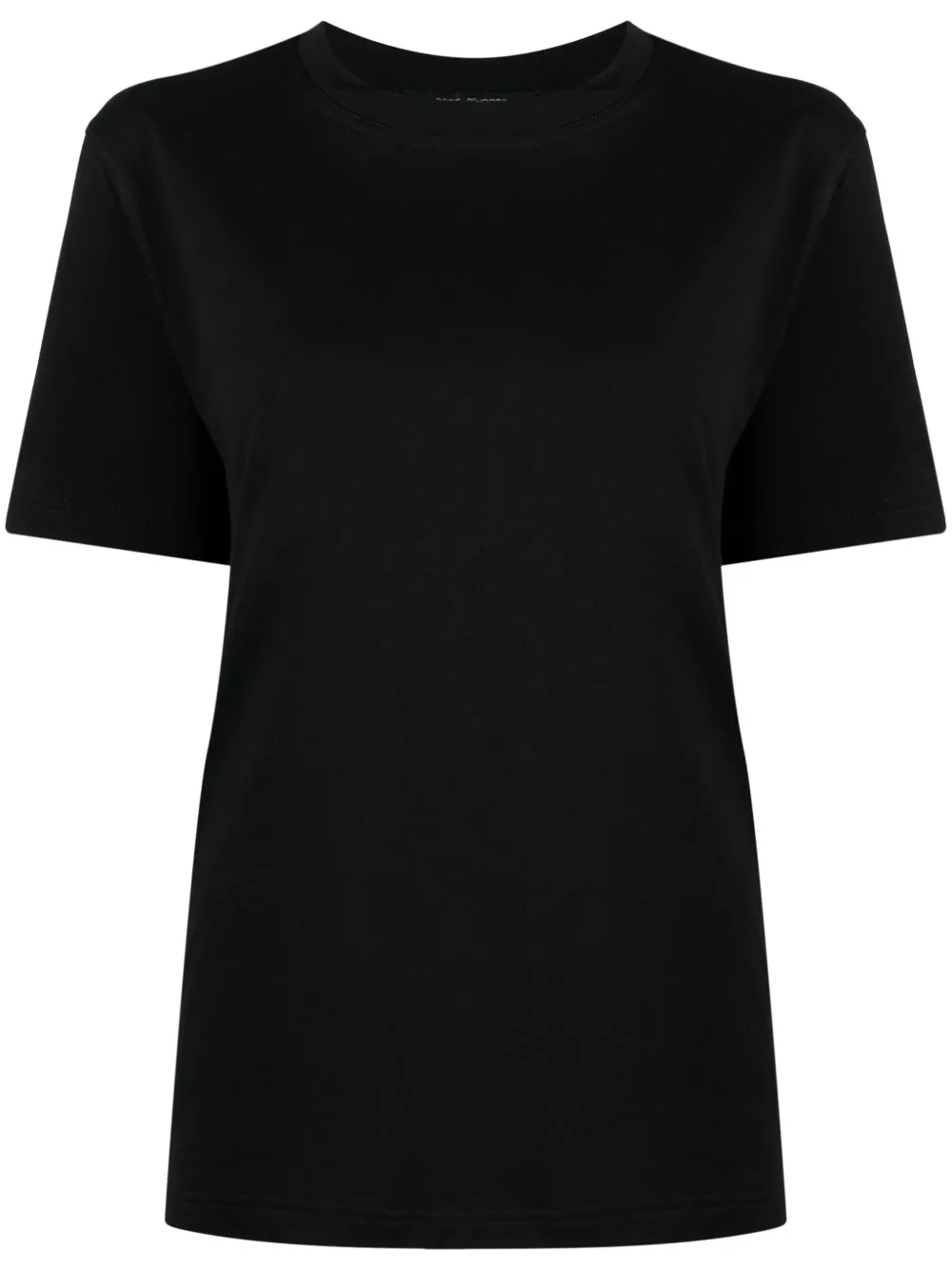 Sofie D'hoore crew-neck cotton T-shirt | Black | Image 1