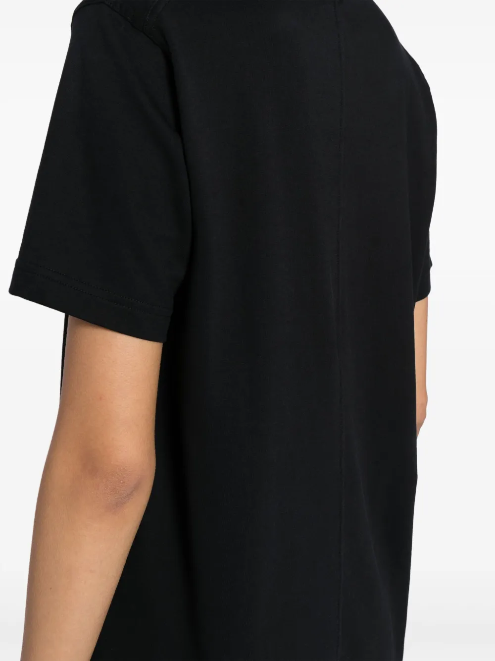 Sofie D'hoore Plain Cotton T-shirt In Schwarz