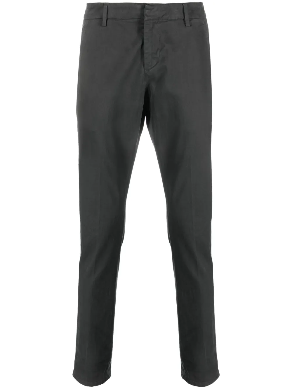 DONDUP tapered-leg chino trousers | Grey | Image 1