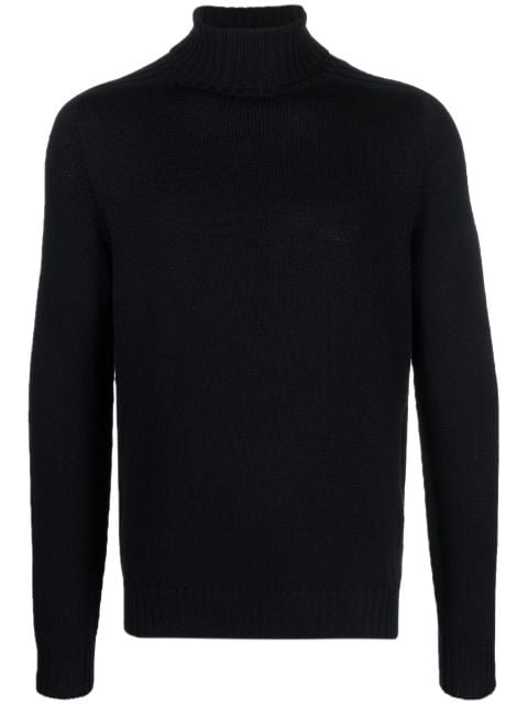 DONDUP roll-neck wool jumper