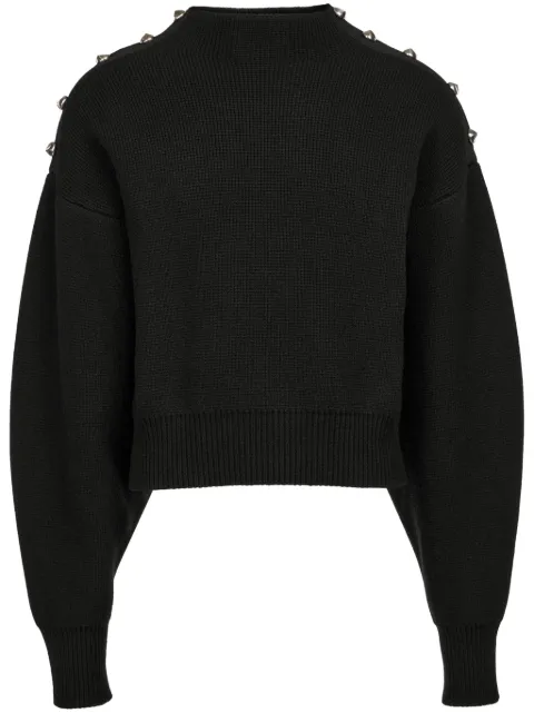 Ferragamo sudadera con botones decorativos
