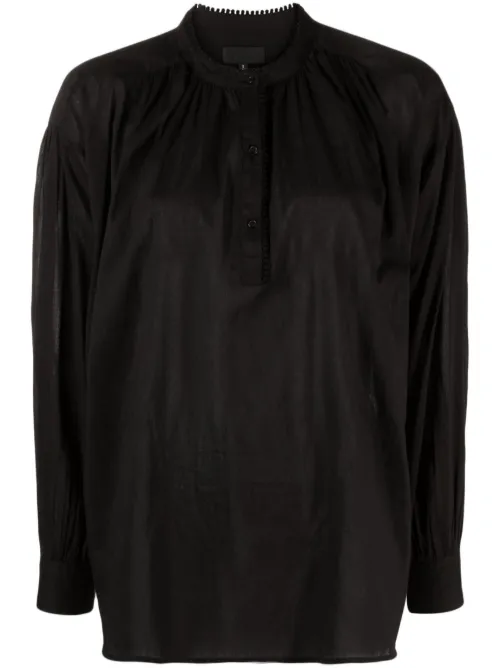Blouse en coton à manches longues - Nili Lotan - Modalova