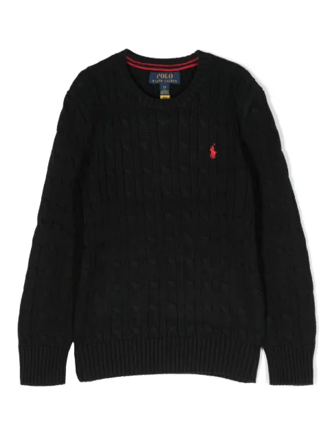 POLO RALPH LAUREN KIDS Polo Pony cotton jumper 