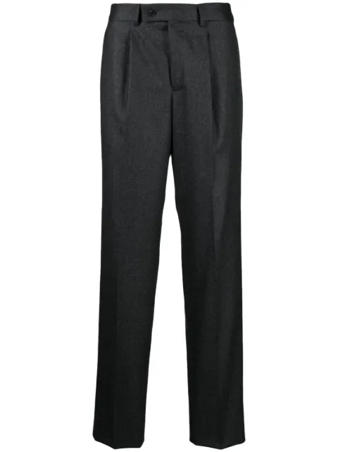 Caruso straight-leg wool trousers