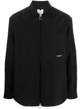 OAMC Ian zip-fastening Shirt | Black | FARFETCH AO