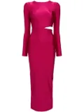 Lethicia Bronstein Sophia cut-out maxi dress - Pink